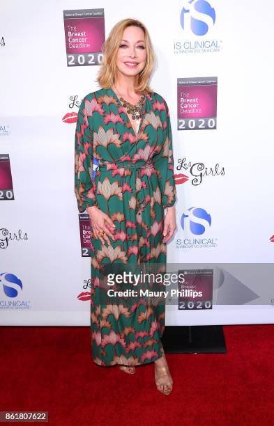 Sharon Lawrence arrive at the 17th Annual "Les Girls" at Avalon on October 15, 2017 in Hollywood, California.