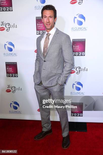 Aaron Lazar arrives at the 17th Annual "Les Girls" at Avalon on October 15, 2017 in Hollywood, California.