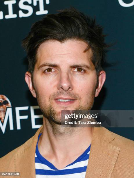 Actor Adam Scott attends the 2017 Screamfest Horror Film Festival at TCL Chinese 6 Theatres on October 15, 2017 in Hollywood, California.