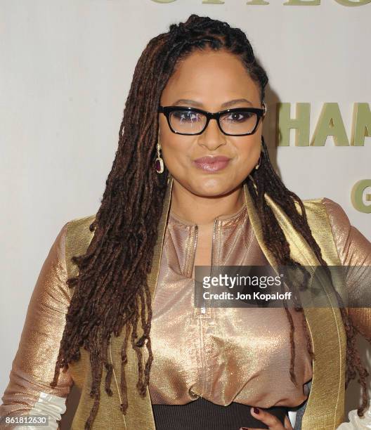 Ava DuVernay arrives at the Hammer Museum Gala In The Garden at Hammer Museum on October 14, 2017 in Westwood, California.