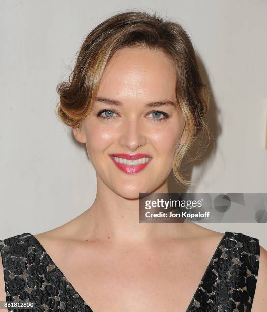 Actress Jess Weixler arrives at the Hammer Museum Gala In The Garden at Hammer Museum on October 14, 2017 in Westwood, California.