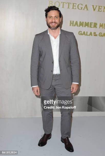 Actor Edgar Ramirez arrives at the Hammer Museum Gala In The Garden at Hammer Museum on October 14, 2017 in Westwood, California.