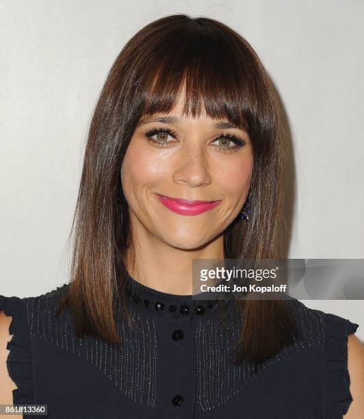 Actress Rashida Jones arrives at the Hammer Museum Gala In The Garden at Hammer Museum on October 14, 2017 in Westwood, California.