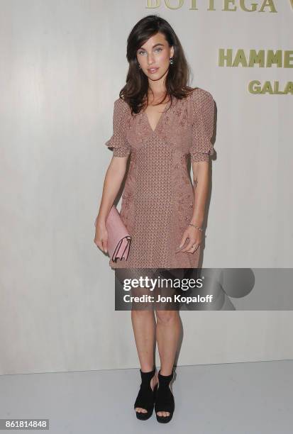 Rainey Qualley arrives at the Hammer Museum Gala In The Garden at Hammer Museum on October 14, 2017 in Westwood, California.