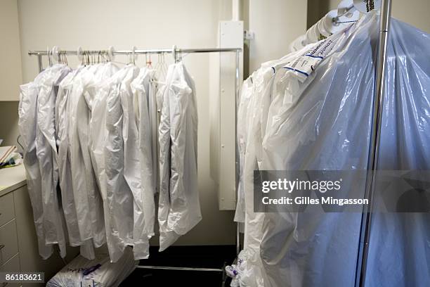 Employees drop off their laudry for free cleaning every day at the Facebook headquarters,in Palo Alto, March 31, 2009. Founded in 2004, Facebook is...