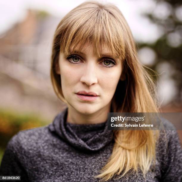 Actress Lucie Debay is photographed for Self Assignment on October 2, 2017 in Namur, France.
