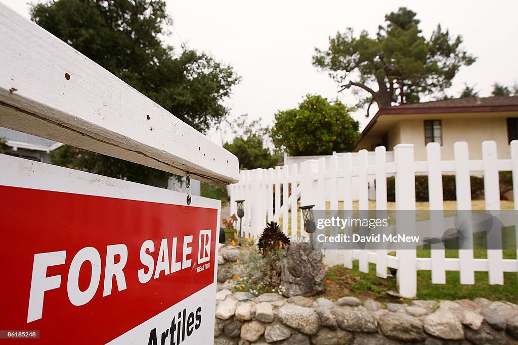 March Existing Home Sales Drop Three Percent