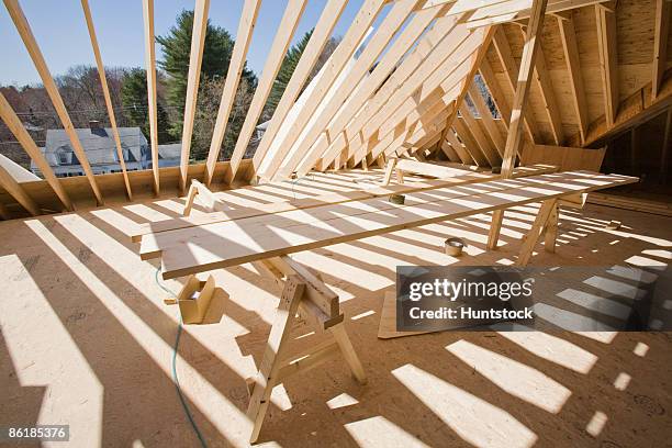Teachment Under Rafter 115 Rafters Vs Trusses Stock Photos, High-Res Pictures, and Images ...