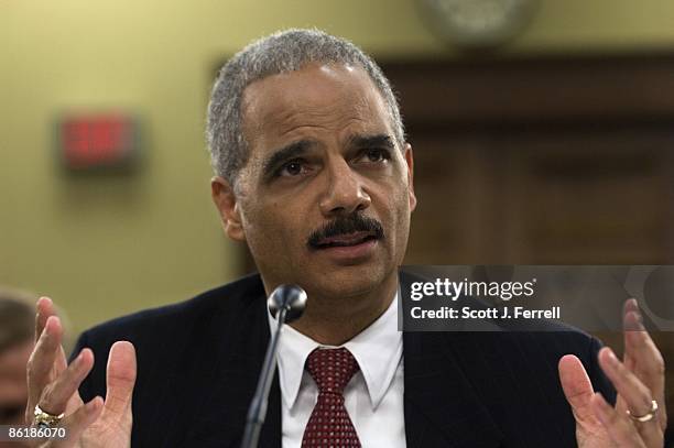 April 23: U.S. Attorney General Eric H. Holder Jr. During the House Appropriations Subcommittee on Commerce, Justice, Science, and Related Agencies...