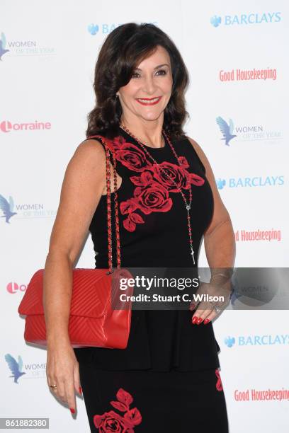 Shirley Ballas attends the Woman Of The Year Awards Lunch at Intercontinental Hotel on October 16, 2017 in London, England.