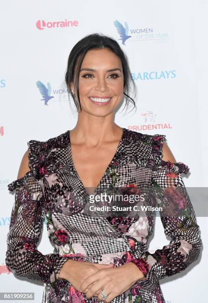 Christine Lampard attends the Woman Of The Year Awards Lunch at Intercontinental Hotel on October 16, 2017 in London, England.