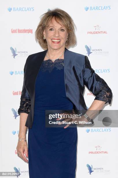 Esther Rantzen attends the Woman Of The Year Awards Lunch at Intercontinental Hotel on October 16, 2017 in London, England.