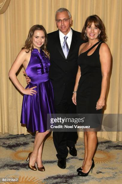 Dr. Drew Pinsky , his daughter Paulina and wife Susan attend the 2009 PRISM Awards at The Beverly Hills Hotel on April 23, 2009 in Beverly Hills,...