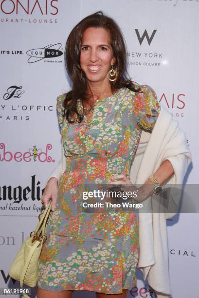 Celebrity Designer Liz Lange attends "Bank It", a cocktail reception benefiting the Food Bank For New York City hosted by celebrity hairstylist...