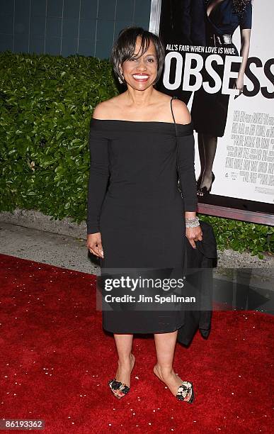 Judge Glenda Hatchett attends the Cinema Society and MCM screening of "Obsessed" at the School of Visual Arts on April 23, 2009 in New York City.