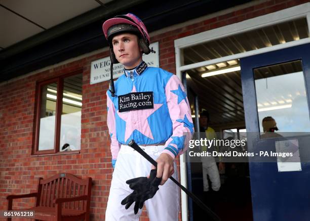 Tom Bellamy at Ludlow Racecourse.