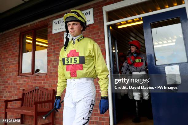 Max Kendrick at Ludlow Racecourse.