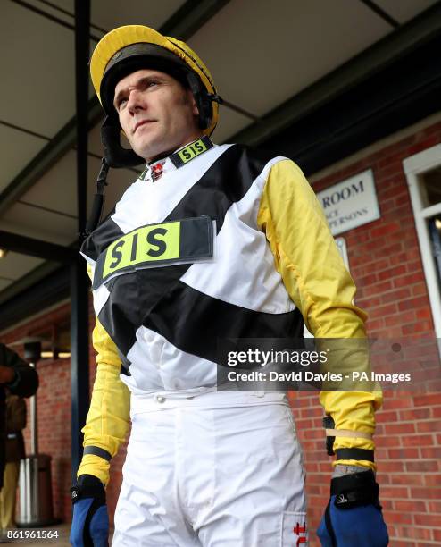 Tom Scudamore at Ludlow Racecourse.
