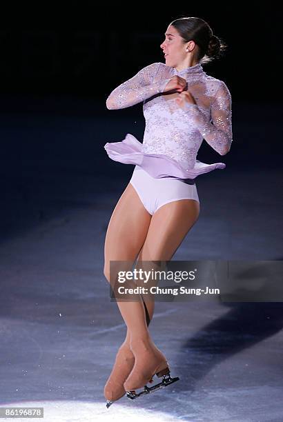 Alissa Czisny of USA performs during Festa on Ice 2009 at KINTEX on April 24, 2009 in Goyang, South Korea.