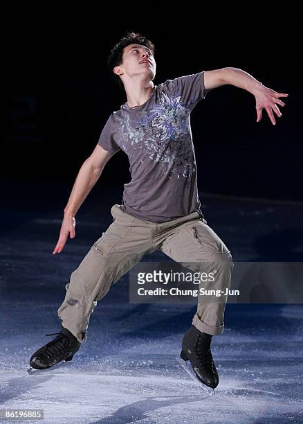 Patrick Chan of Canada performs during Festa on Ice 2009 at KINTEX on April 24, 2009 in Goyang, South Korea.