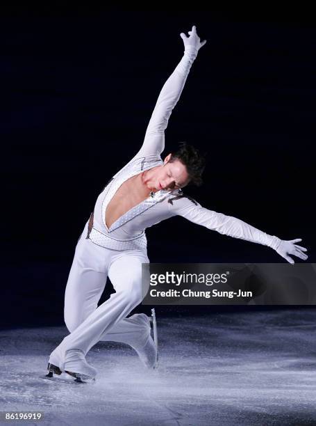 Johnny Weir of USA performs during Festa on Ice 2009 at KINTEX on April 24, 2009 in Goyang, South Korea.
