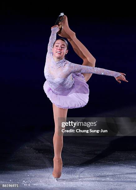 Alissa Czisny of USA performs during Festa on Ice 2009 at KINTEX on April 24, 2009 in Goyang, South Korea.