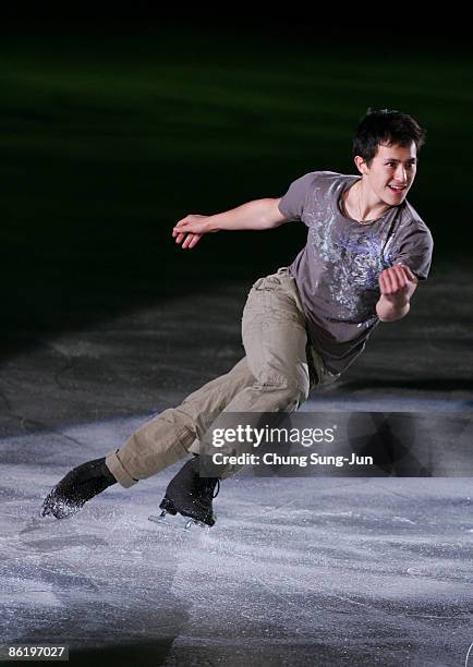 Patrick Chan of Canada performs during Festa on Ice 2009 at KINTEX on April 24, 2009 in Goyang, South Korea.