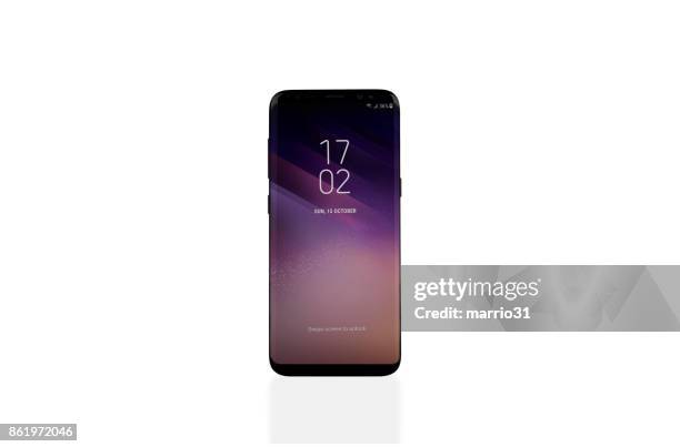 samsung galaxy s8 - samsung galaxy photos et images de collection