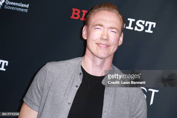 Actor Kevin Durand attends the 2017 Screamfest Horror Film Festival - Premiere Of "Tragedy Girls" at TCL Chinese 6 Theatres on October 15, 2017 in...