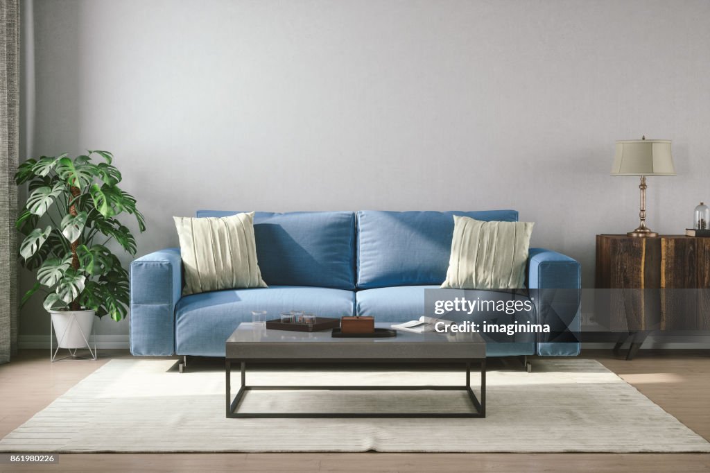 Vintage Style Living Room