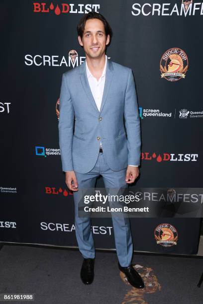 Actor Cameron Van Hoy attends the 2017 Screamfest Horror Film Festival - Premiere Of "Tragedy Girls" at TCL Chinese 6 Theatres on October 15, 2017 in...