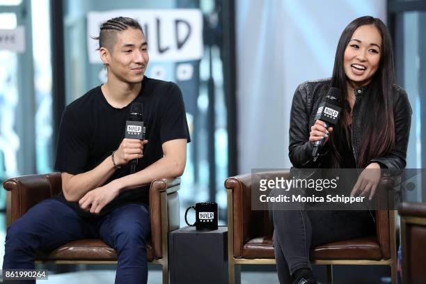 Lex Ishimoto and Koine Iwasaki discuss "So You Think You Can Dance" at Build Studio on October 16, 2017 in New York City.