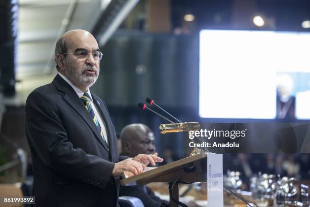 General director José Graziano da Silva gives a speech during an event named " Change the future of Immigration" on the occasion of the World Food...