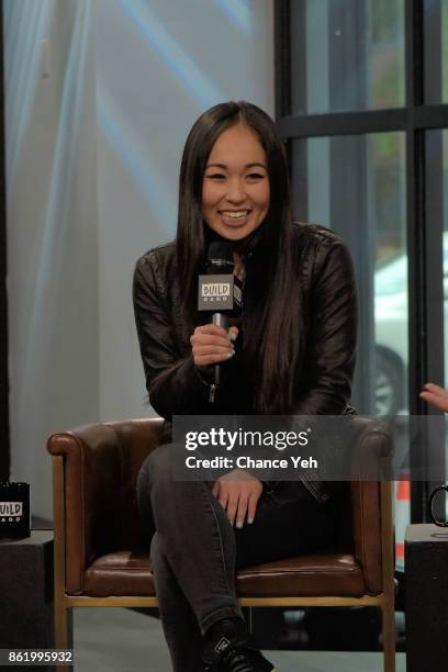 Koine Iwasaki attends Build series to discuss "So You Think You Can Dance" at Build Studio on October 16, 2017 in New York City.