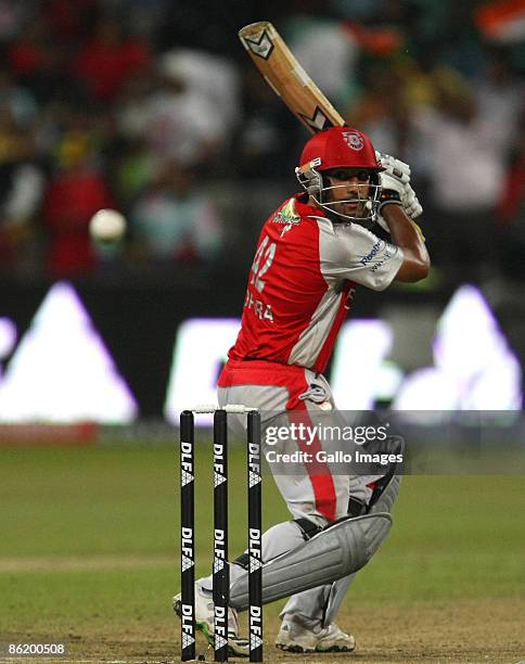 Ravi Bopara in action during the IPL T20 match between Royal Challengers Bangalore and Kings XI Punjab at SaharaStadium on April 24, 2009 in Durban,...