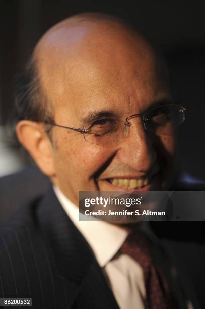 School Chancellor Joel Klein poses at a portrait session at The Tweed Courthouse in Manhattan, NY.