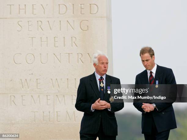 Prince William launches the NMA Future Foundations Appeal at National Memorial Arboretum on April 24, 2009 near Lichfield, England.