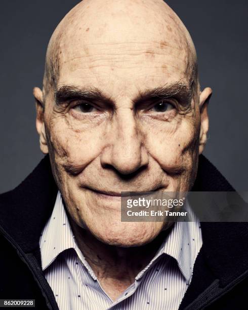 Filmmaker Barbet Schroeder of 'The Venerable W' poses for a portrait at the 55th New York Film Festival on October 13, 2017.
