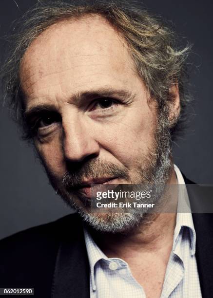 Director Arnaud Desplechin of 'Ismael's Ghosts' poses for a portrait at the 55th New York Film Festival on October 13, 2017.