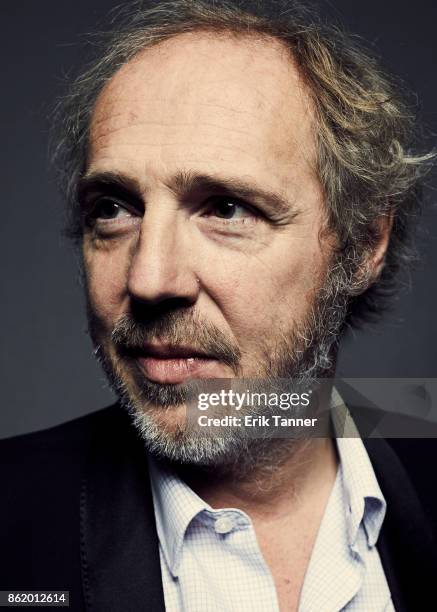 Director Arnaud Desplechin of 'Ismael's Ghosts' poses for a portrait at the 55th New York Film Festival on October 13, 2017.