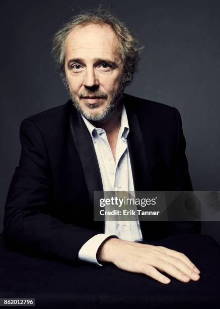 Director Arnaud Desplechin of 'Ismael's Ghosts' poses for a portrait at the 55th New York Film Festival on October 13, 2017.