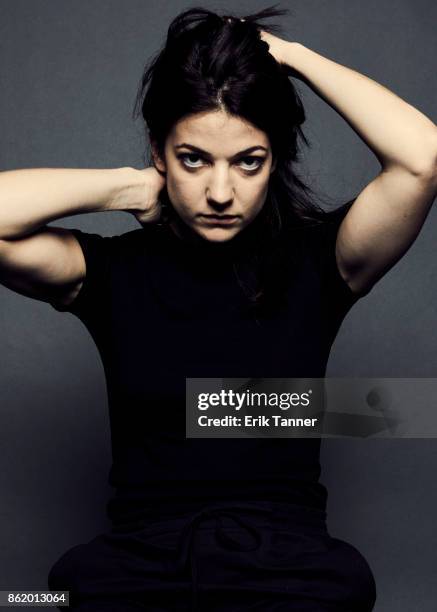 Actress Esther Garrel of 'Lover For A Day' poses for a portrait at the 55th New York Film Festival on October 10, 2017.