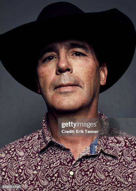 Actor Tim Jandreau of 'The Rider' poses for a portrait at the 55th New York Film Festival on October 12, 2017.