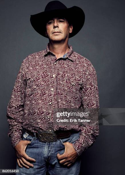 Actor Tim Jandreau of 'The Rider' poses for a portrait at the 55th New York Film Festival on October 12, 2017.