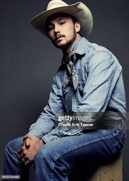 Actor Brady Jandreau of 'The Rider' poses for a portrait at the 55th New York Film Festival on October 12, 2017.