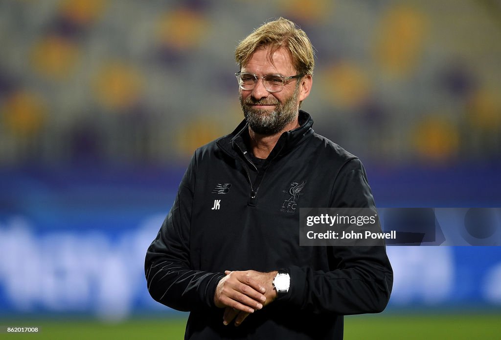 Liverpool Training and Press Conference
