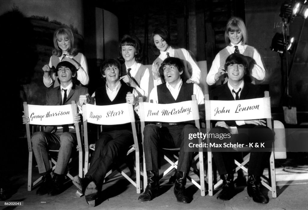 Photo of Patti BOYD and BEATLES