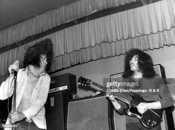 Photo of Tony IOMMI and Ozzy OSBOURNE and BLACK SABBATH, Ozzy Osbourne & Tony Iommi performing live onstage as 'Earth' - Photo: Ellen Poppinga