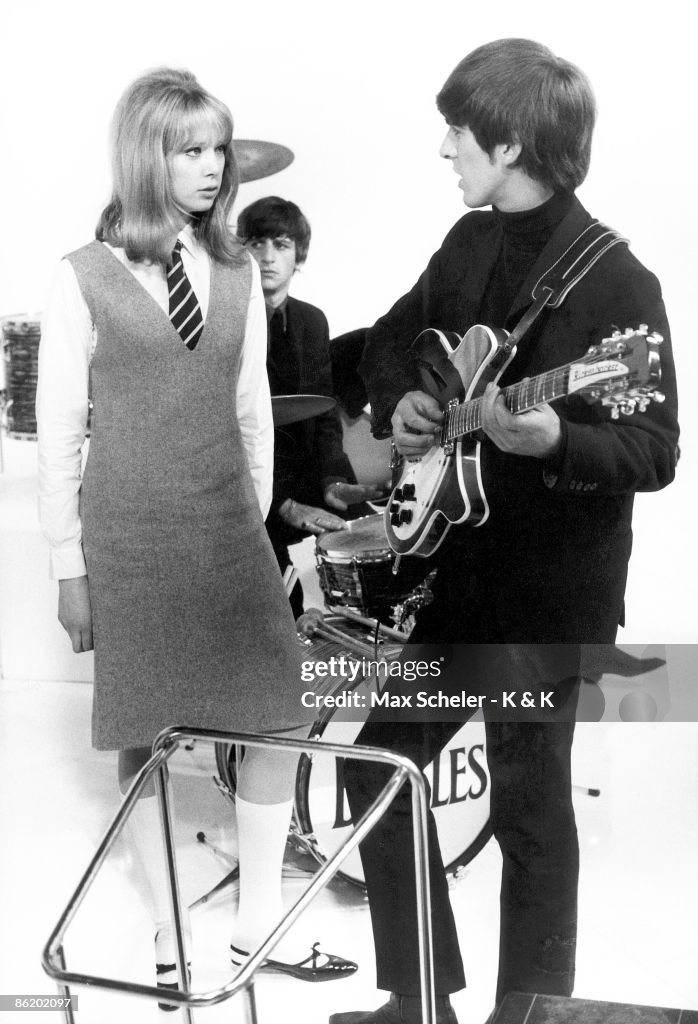 Photo of Patti BOYD and BEATLES and George HARRISON