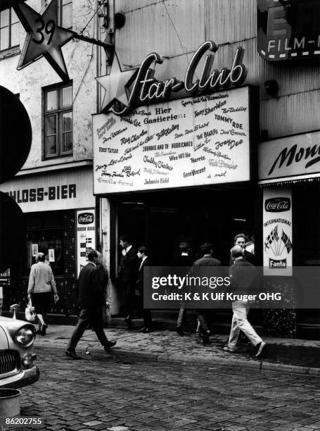Photo of 60's STYLE and STAR CLUB and VENUES and BEATLES; Opened 13th April 1962. Initially operated by Manfred Weissleder and Horst Fascher. Club...
